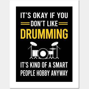 Smart People Hobby Drumming Drummer Drum Drums Posters and Art